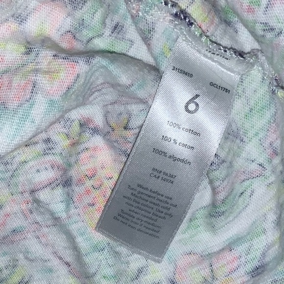 Osh Kosh B’Gosh Girls Summer Dress - Tropical Pattern - Size 6 - Picture 5 of 5